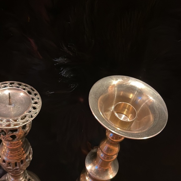 Set of three candle sticks - Picture 7 of 9